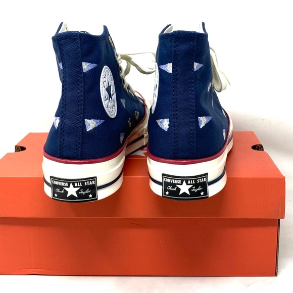 Converse Chuck 70 Shoes For Men Skate Canvas Navy High Top Sneakers A04965C - Picture 6 of 10